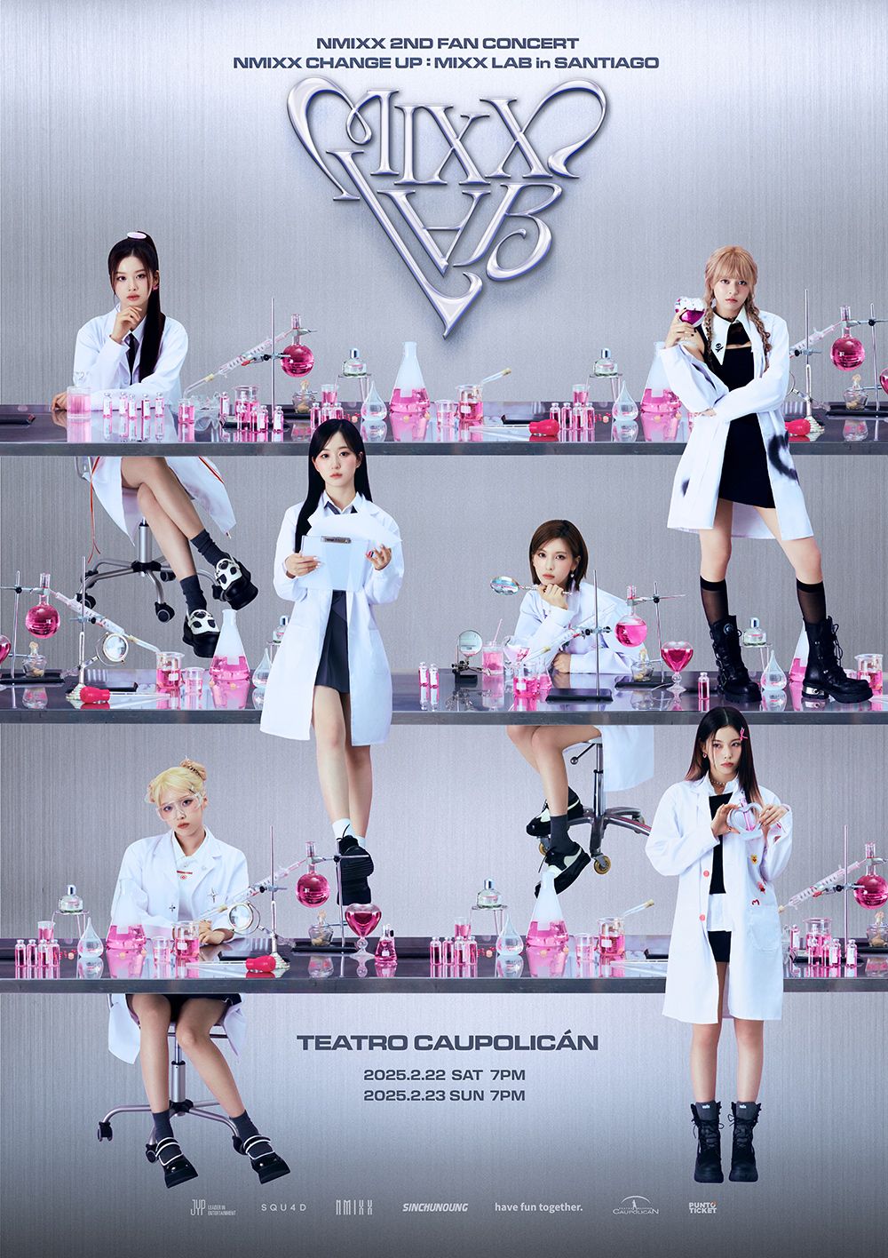 NMIXX 2ND FAN CONCERT NMIXX CHANGE UP : MIXX LAB in SANTIAGO