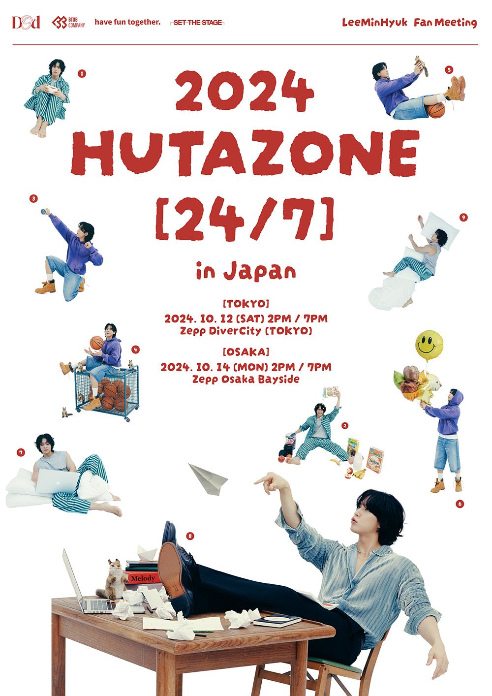 LEE MINHYUK 2024 HUTAZONE [247] in Japan