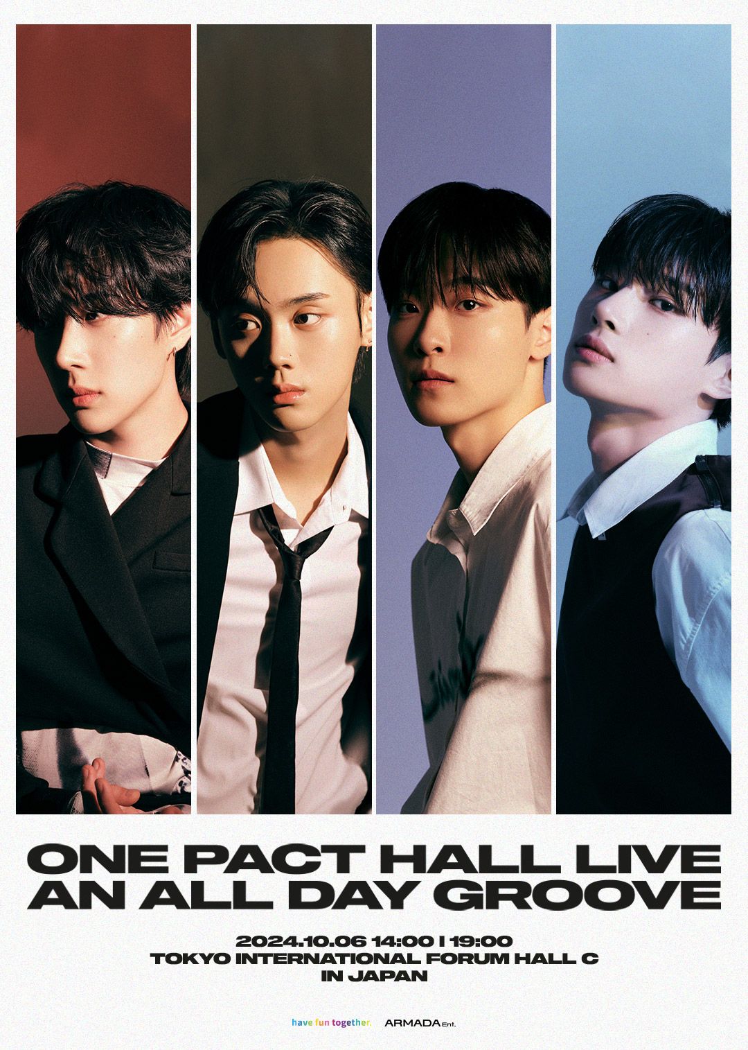 2024 ONE PACT HALL LIVE【An All -day Groove】IN JAPAN