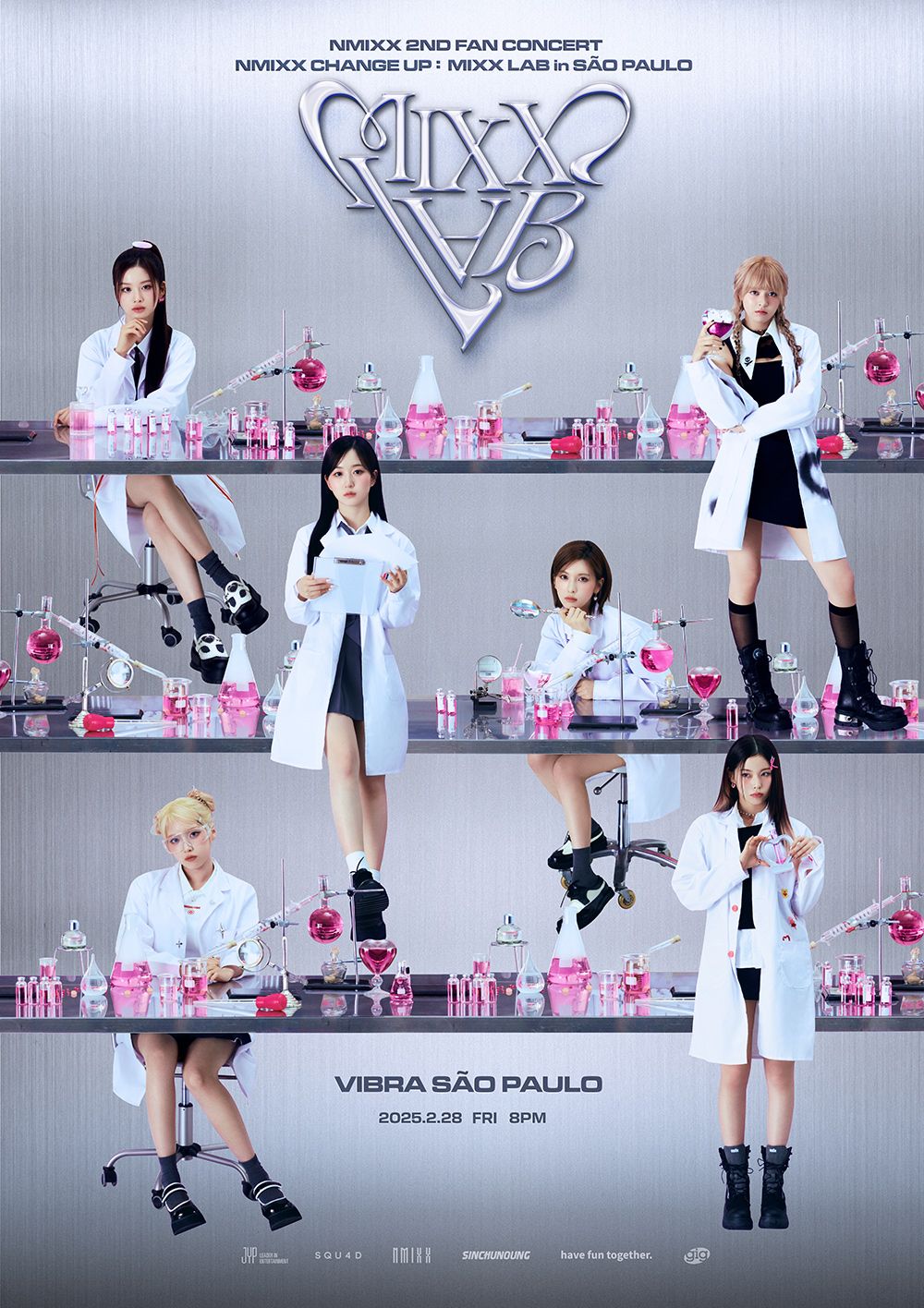 NMIXX 2ND FAN CONCERT NMIXX CHANGE UP : MIXX LAB in SÃO PAULO